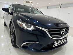 Mazda 6 Sedan 2.0L Push Start 2015 Blue Revcam Nav